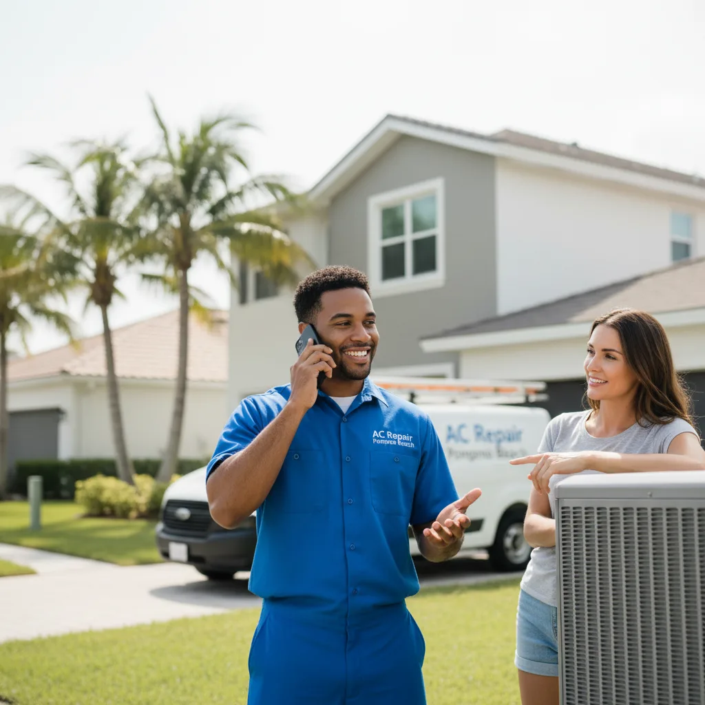 AC Repair Pompano Beach customer support in Kaiser